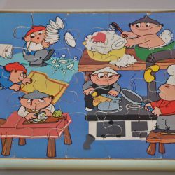 Puzzel, Mainzelmannetjes II, 20 stukjes, vintage