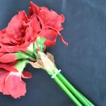Kunstbloemen, 3 stuks, Amaryllis, decoratie