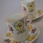 Kop en schotel, 2 stuks, Royal Albert, porselein