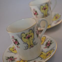 Kop en schotel, 2 stuks, Royal Albert, porselein