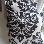 Kussens, 3 stuks, zwart, wit