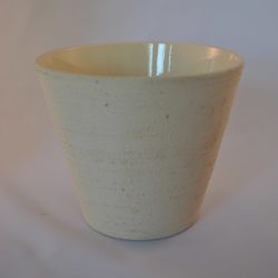 Bloempot, beige
