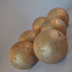 Decoratie ballen, 6 stuks