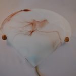 Wandlamp, glas