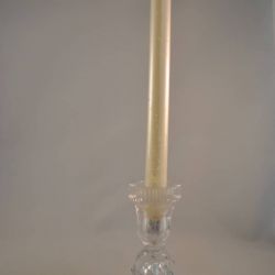 Kandelaar, bleikristal