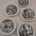 Onderzetters, 5 stuks, Mosa