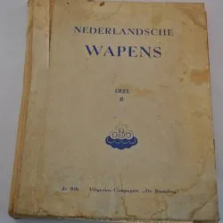 Boek: Nederlandsche wapens, deel II