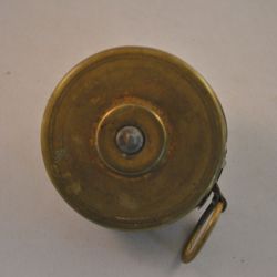 Meetlint, koper, antiek, 3 meter