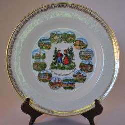 Bordje "Grusz aus dem Schwarzwald"