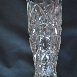 Vaas, bleikristal