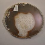 Gepolijste natuurstenen schijf (nr. 4)