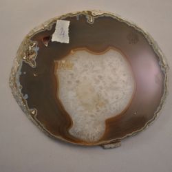Gepolijste natuurstenen schijf (nr. 4)