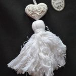 Brocante decoratie kwast