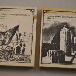 boek: Vaderlandse geschiedenis, deel 1+2