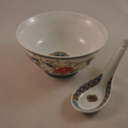 Chinees kommetje met lepel