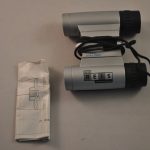 Verrekijker in etui 8 x  21 (Reis informatiegroep)