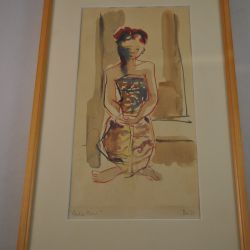 Aquarel "Gadis Puri"