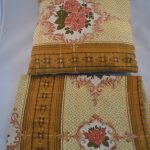 2 vintage kussenslopen met 1 kussen