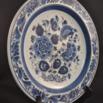 Wandbord (Blauw Delfts), Koninklijke Goedewaagen