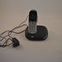 Telefoontoestel (handset in houder, merk Fysic)