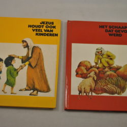 2 jeugdboekjes: Het schaapje dat gevonden werd / Jezus houdt ook veel van kinderen