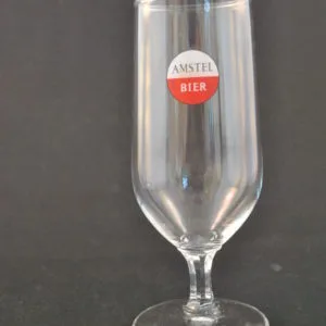 Amstel bierglas (op voet)