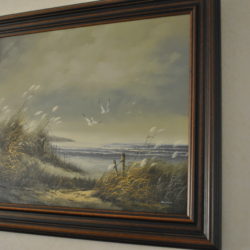 Schilderij: duingezicht, gesign.: Mercier