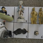Verzameling miniatuur dierenfiguren (J 1 t/m 6)