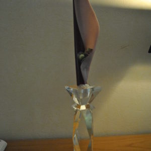 Kaarsenstander (kristal)