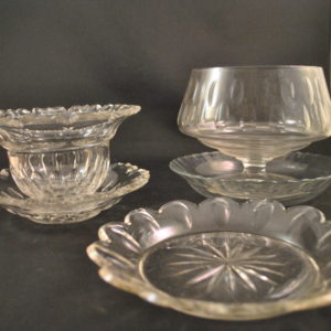 5-delig glasstel