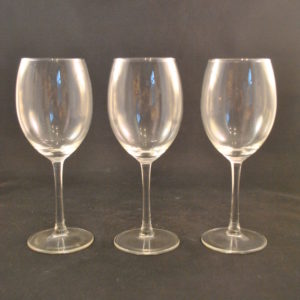 3 wijnglazen