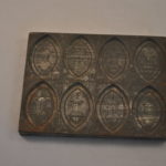 Vorm voor 8 chocolade-flikken (blik)