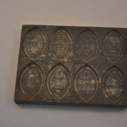 Vorm voor 8 chocolade-flikken (blik)