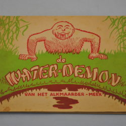 Jan Dirk van Exter: De Water-demon van het Alkmaarder meer (stripboek)
