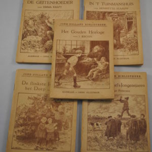 Jong Holland Bibliotheek (Gebr. Kluitman,Alkmaar), 5 titels
