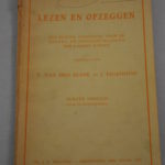 T. v.d.Blink/J. Eigenhuis: Lezen en opzeggen, I