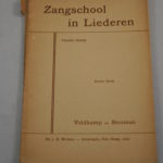 Zangschool in liederen, deel II