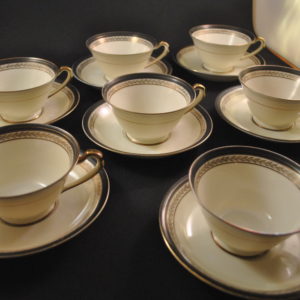 Kop en schotel (7 stuks), Noritake