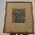 Ets "Amsterdamse grachtenbrug"(Otto Verhagen)