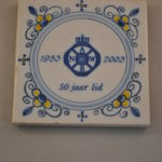 tegel 50 jaar ANWB-lidmaatschap
