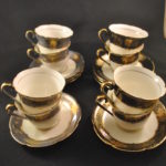 Kop en schotel (8 stuks, Noritake)