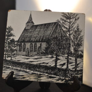 Tegel Kerkje van Zweeloo (Jan Jaarsma)