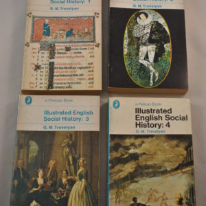 G.M. Trevelyan: Illustrated English  Social History (4 delen)