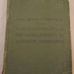 de Boer & Hettema: Kleine schoolatlas der vaderlandsche en algemeene geschiedenis