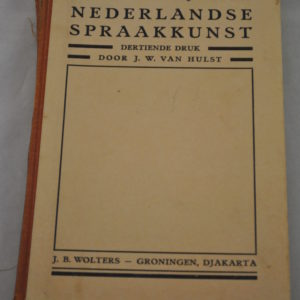 J.W. van Hulst: Nederlandse spraakkunst