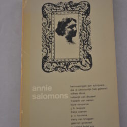 Annie Salomons: Herinneringen aan schrijvers....
