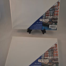 2 schildersdoeken (24 x 30)