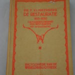 Dr. P. Klinkenberg: De Restauratie 1815-1830
