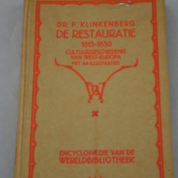 Dr. P. Klinkenberg: De Restauratie 1815-1830