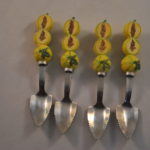 4-delige set fruitmesjes